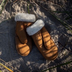 New Zealand Boots Womens Mitten Cognac