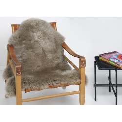 New Zealand Boots Lammeskind kort uld cognac