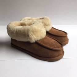 New Zealand Boots Wedge cognac