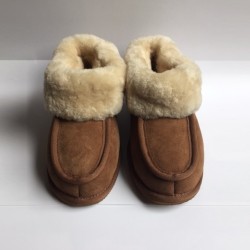 New Zealand Boots Wedge cognac