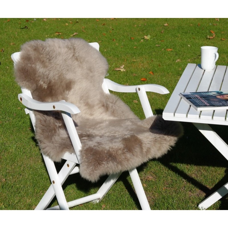 New Zealand Boots Lammeskind kort uld cognac