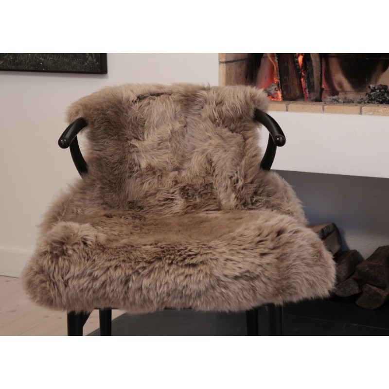 New Zealand Boots Lammeskind kort uld cognac